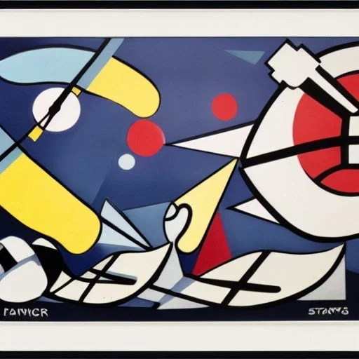 starships in space by fernand leger