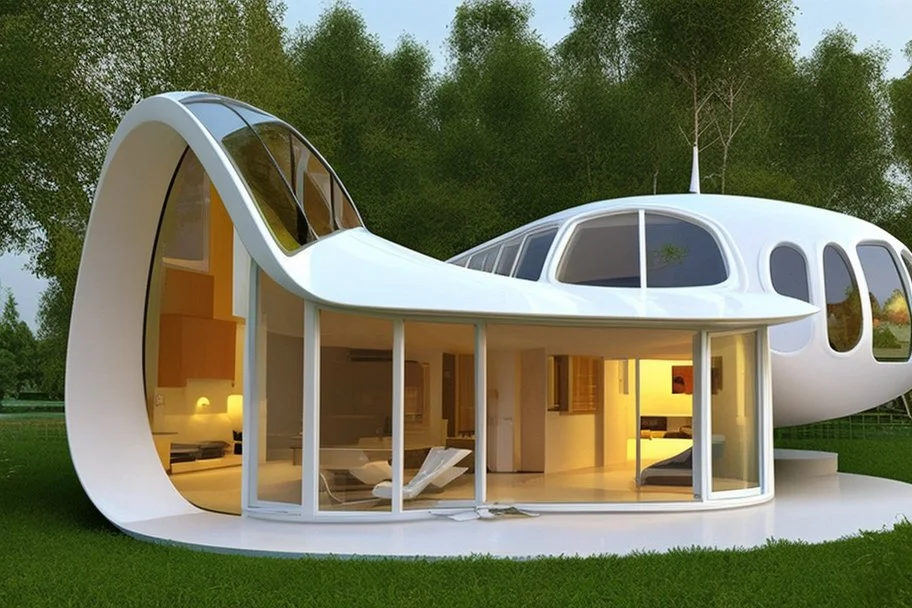 spoon shaped house