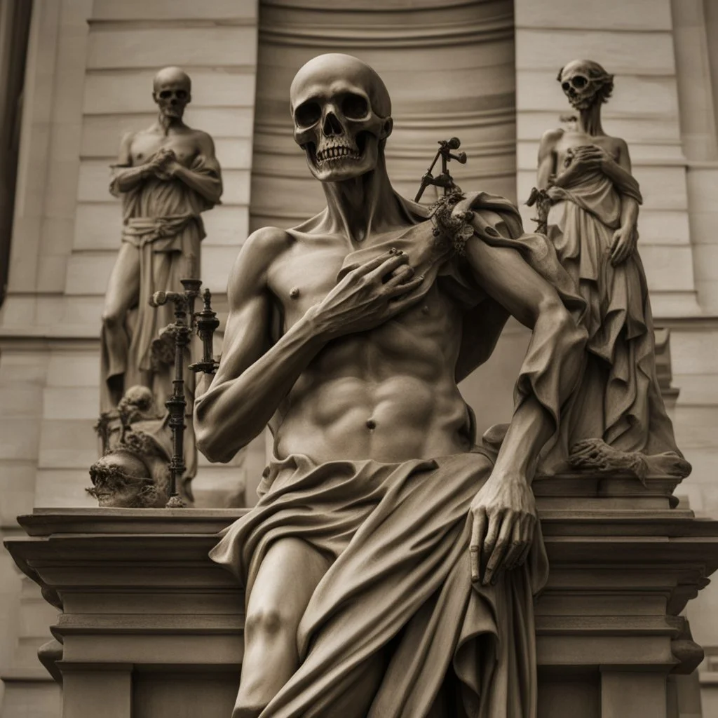 Memento Mori Statue