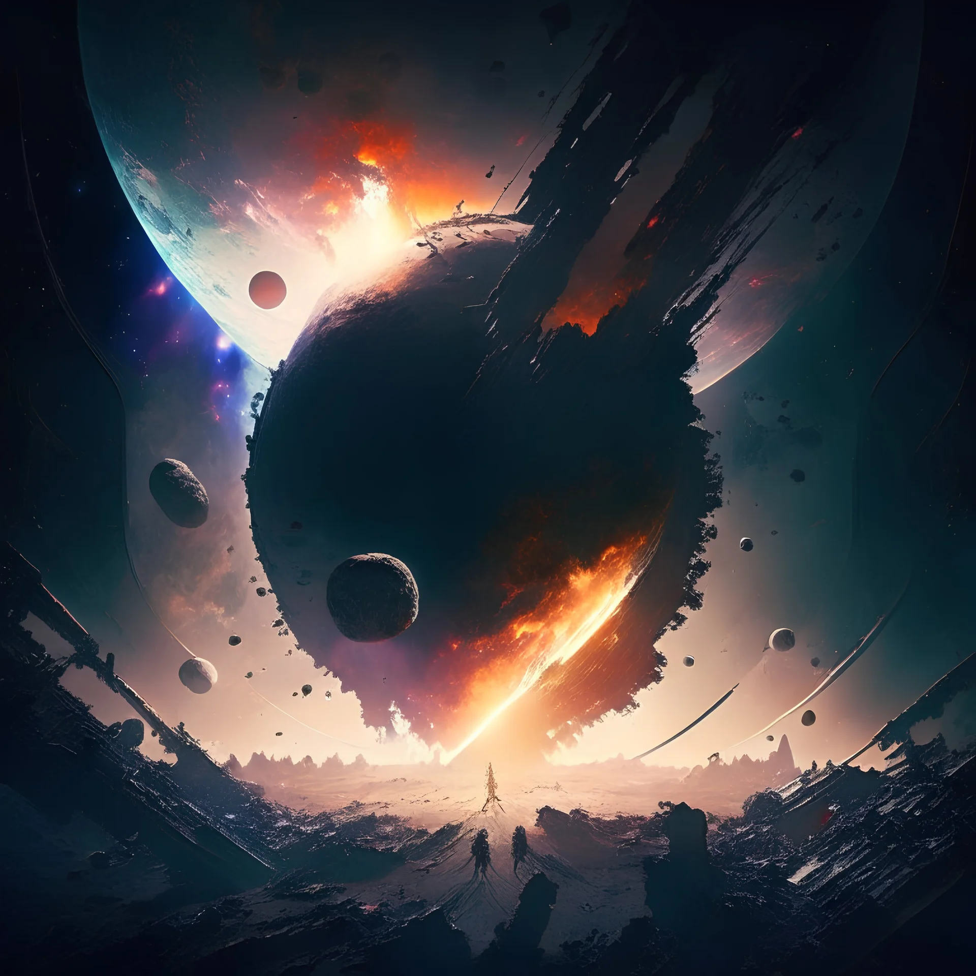 The apocalypse of space