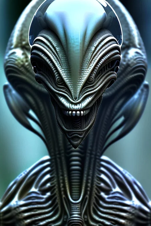 aliens, face, 8k, finely detailed, photo realistic, giger design