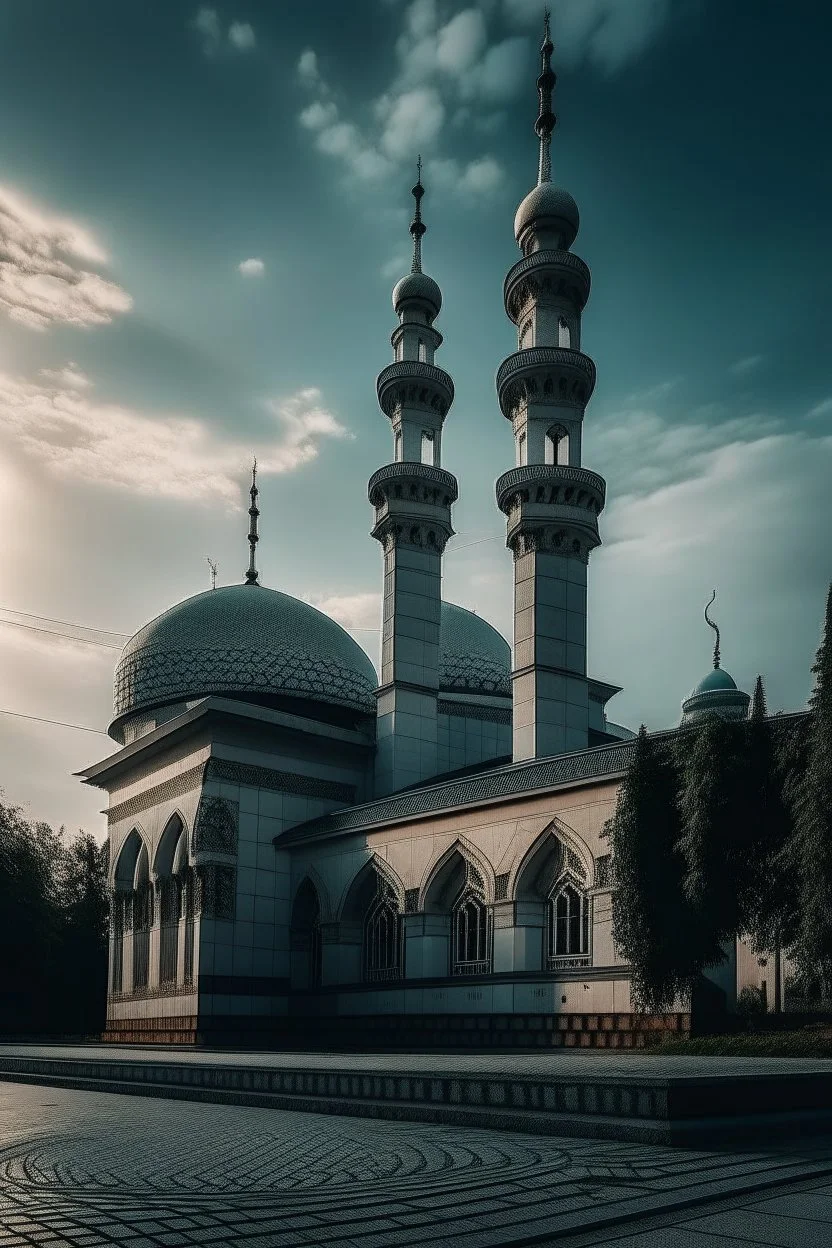 gambar masjid aestetik