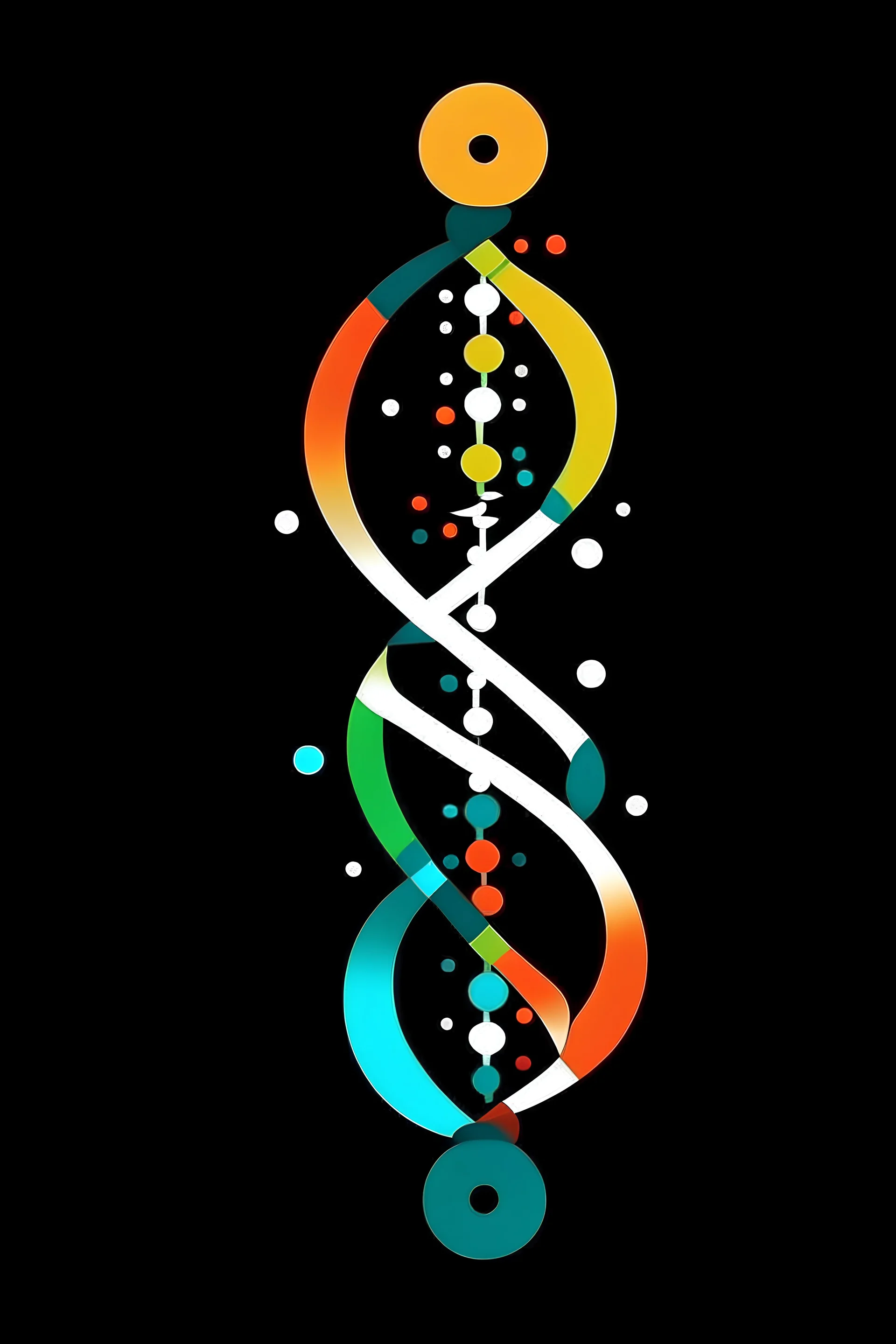 How would you imagine a molecular barcode for a logo looks like?