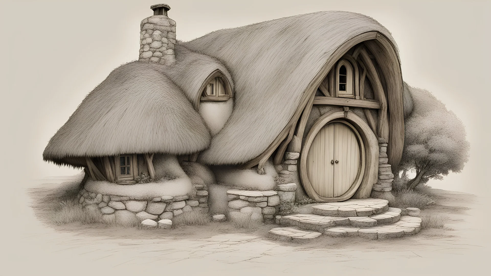 architecture hobbit village vernaculaire