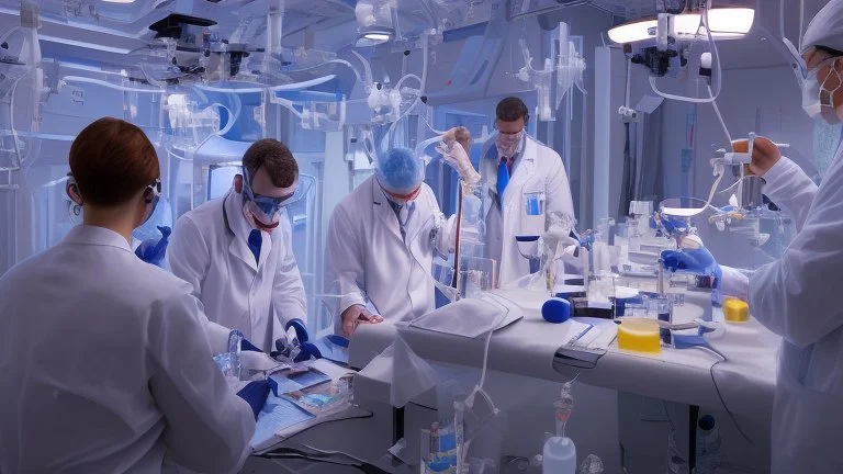 The image for the article can depict a dedicated medical team engaged in advanced laboratory research. In this scene, doctors and researchers come together to study and understand rare and intriguing diseases. The atmosphere is one of discovery, science, and technological advancement, with the team diligently working to improve human understanding of these mysterious conditions and develop better treatments for patients. The image reflects scientific progress and the efforts made to achieve adva