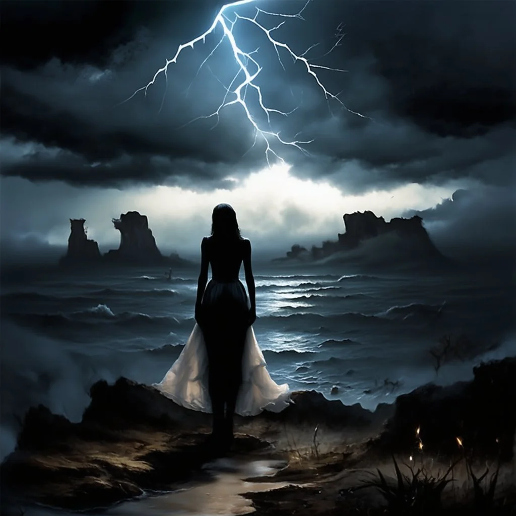 Stormy. Fantasy. Surrealism