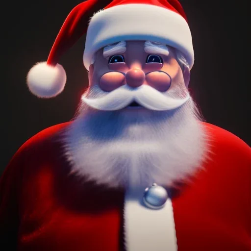 Drone kullanan noel baba, octane render 8k --ar 1:1