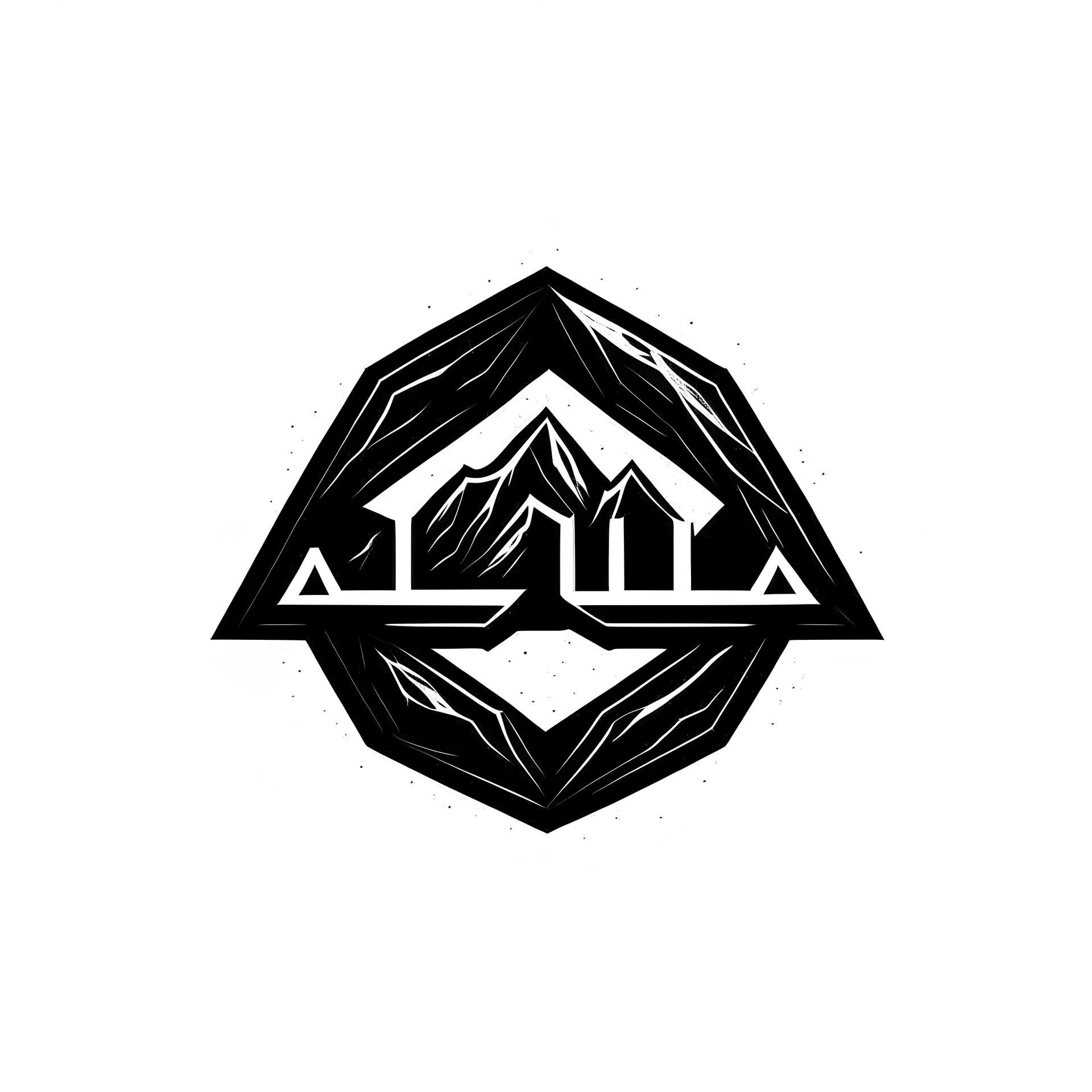 Logo inspired by letters ALULA STONE So that the logo is made up of letters and the color of the logo is BLACK And write the name ALULA below the logo So that the logo is realistic and formulaic PNG The company name is black The background of the logo is white