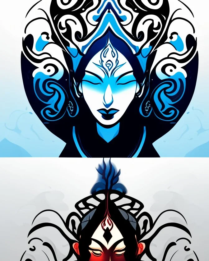 Vector art does not change the image contrasting colors