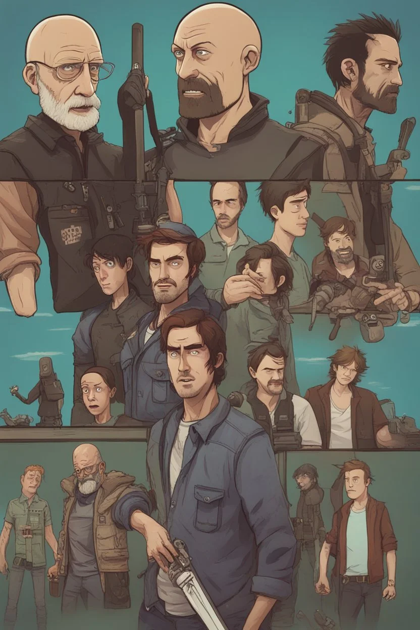 The Walking Dead x The Boys x Breaking Bad x Trollhunters x Outerbanks