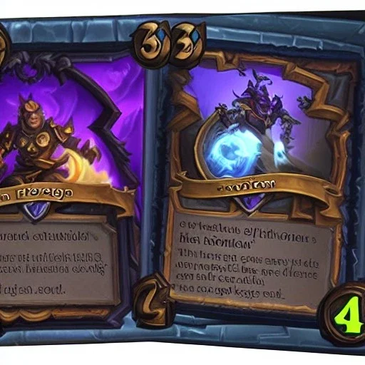 hearthstone card game dark