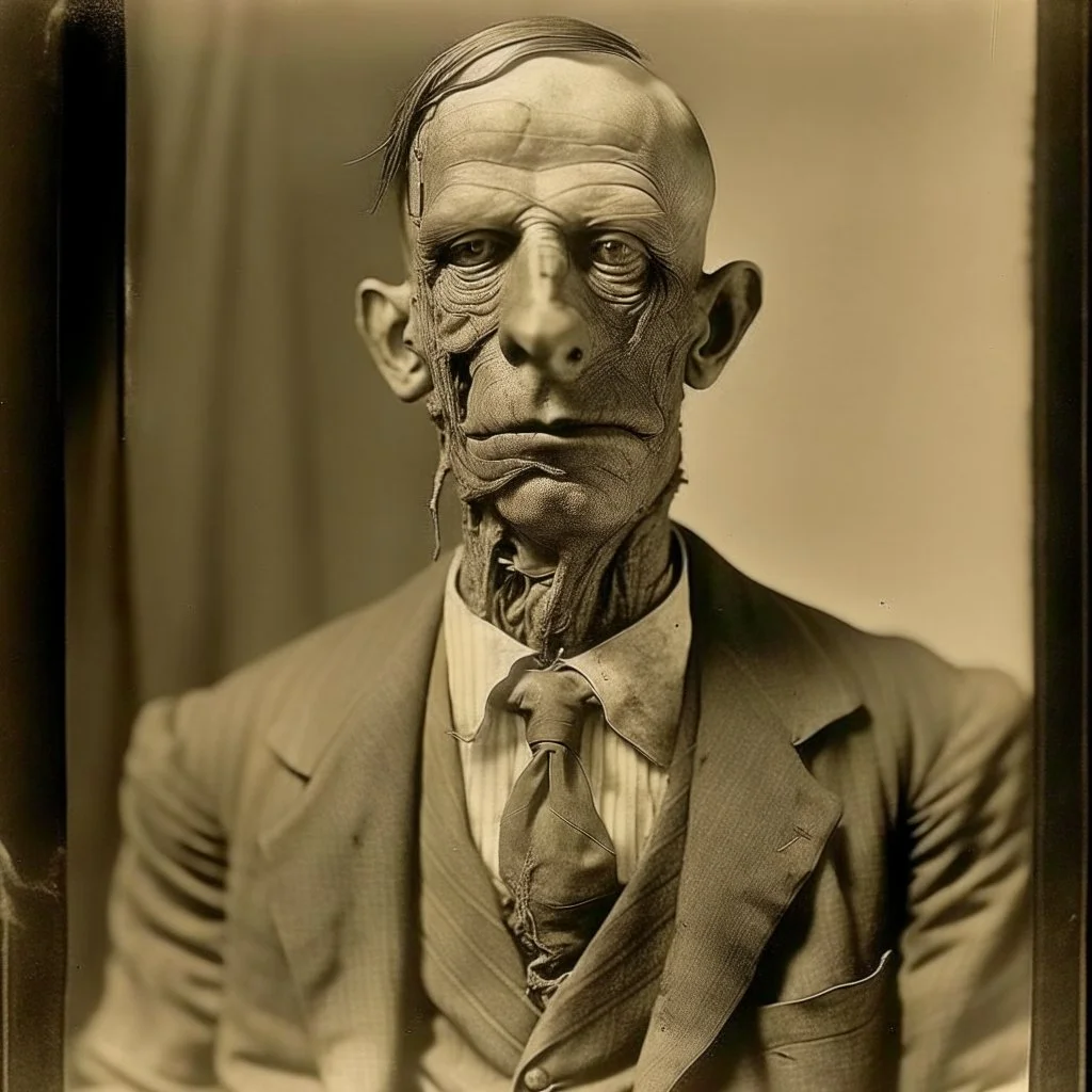 1920s corrupted skinless man