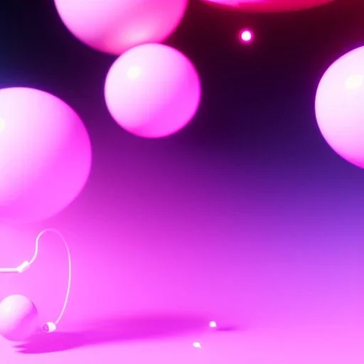 Light pink HD 4K Unreal Engine 5 wallpaper background bokeh