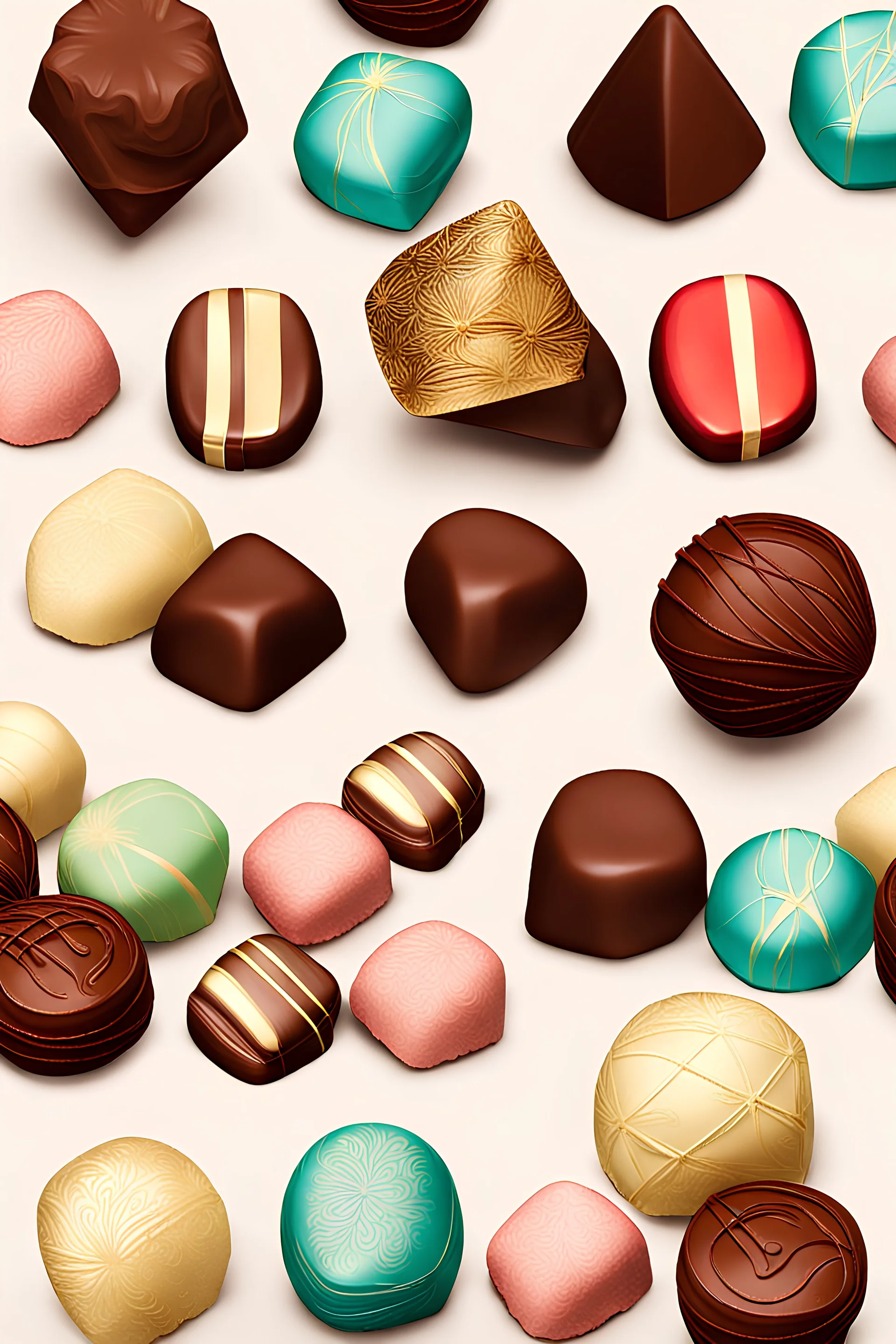 premium luxury chocolate bonbon packaging representing quality and freshness,