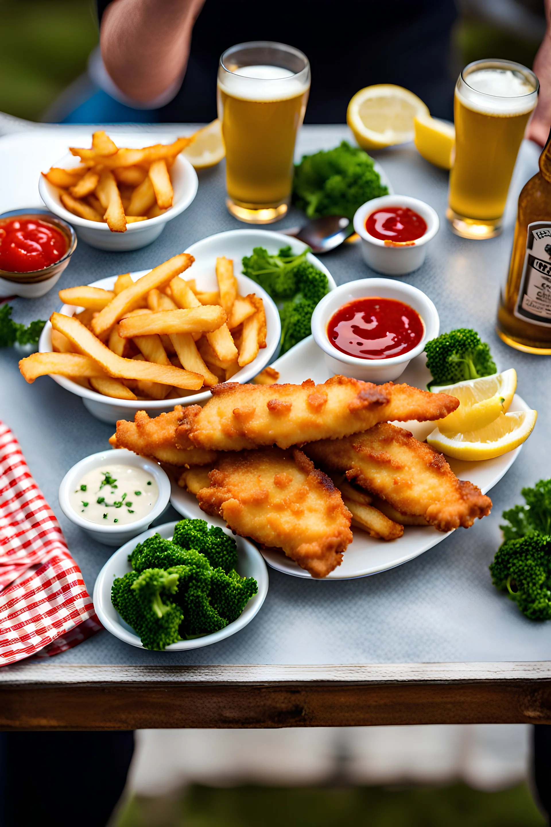 Fish and chips