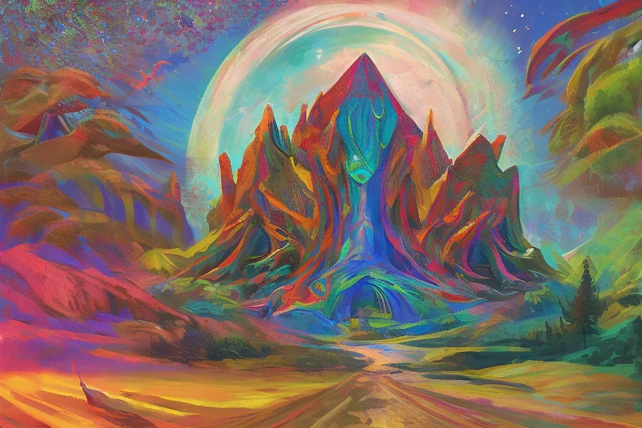 Solitude dmt art