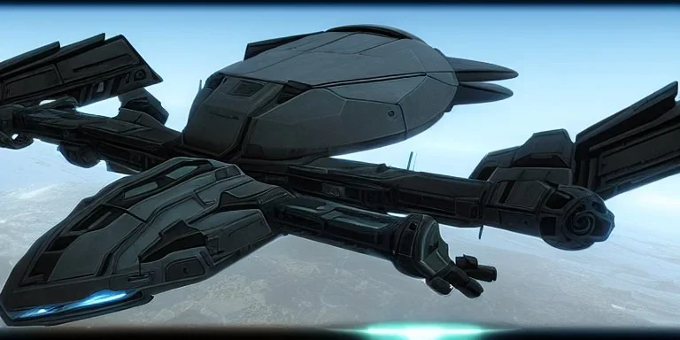 Dropship from Halo Videogame