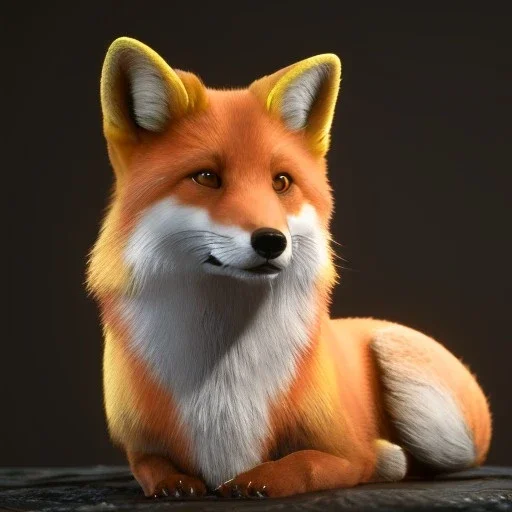 A golden fox