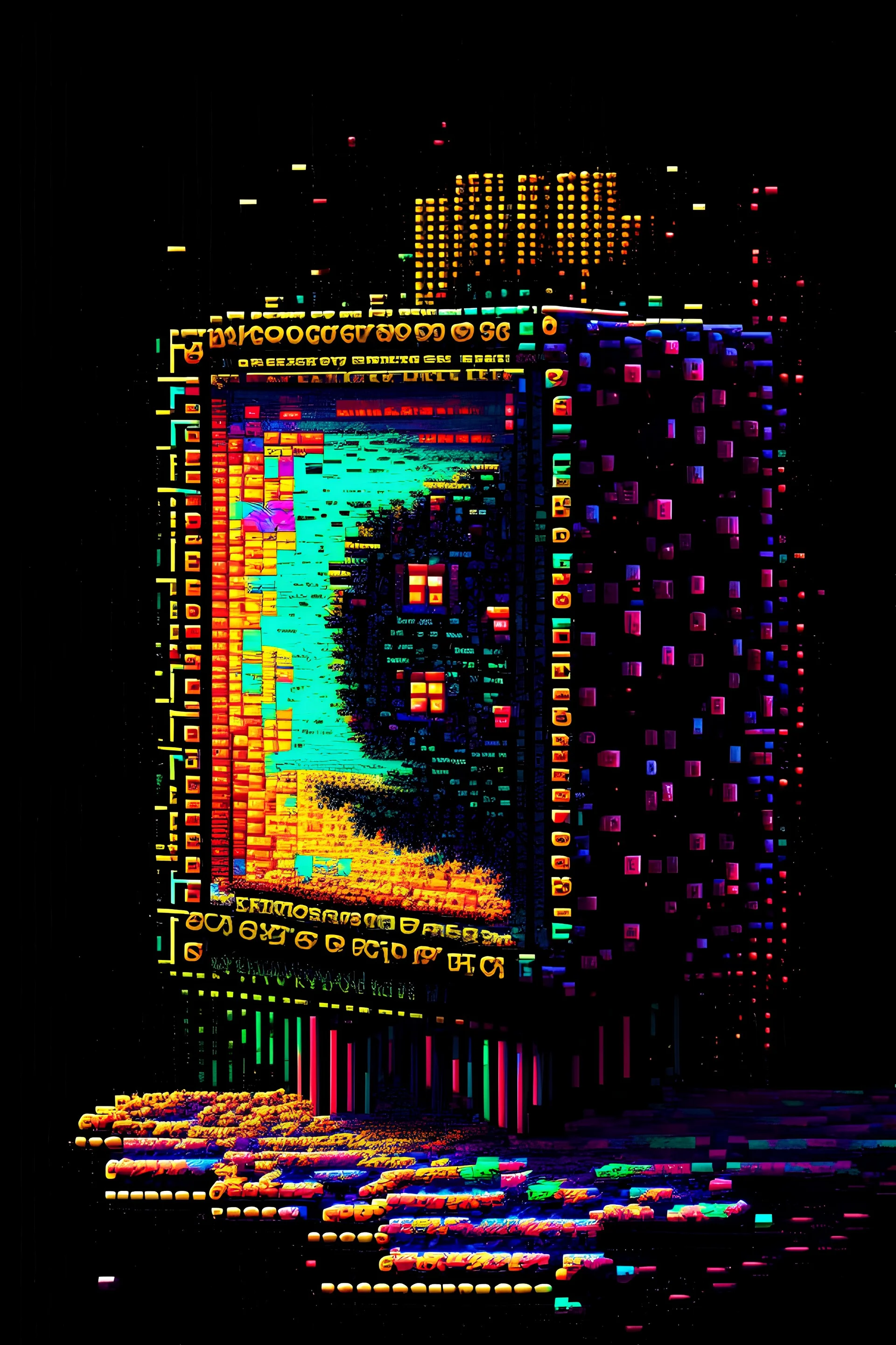 pixel pi network art 4k