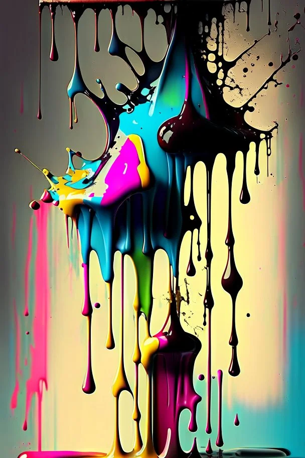 Paint drips