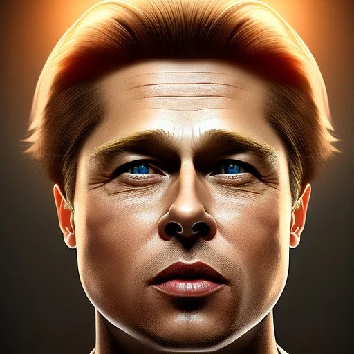 Mystery Brad pitt mask,Ambiance dramatique, art background, dramatic lighting, volumetric lighting, hyperrealisme, 8k, high quality, lot of details, fit within portrait