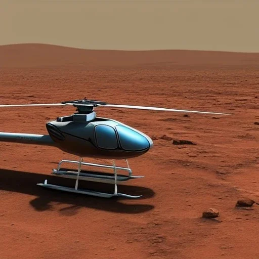 helicopter flight on mars