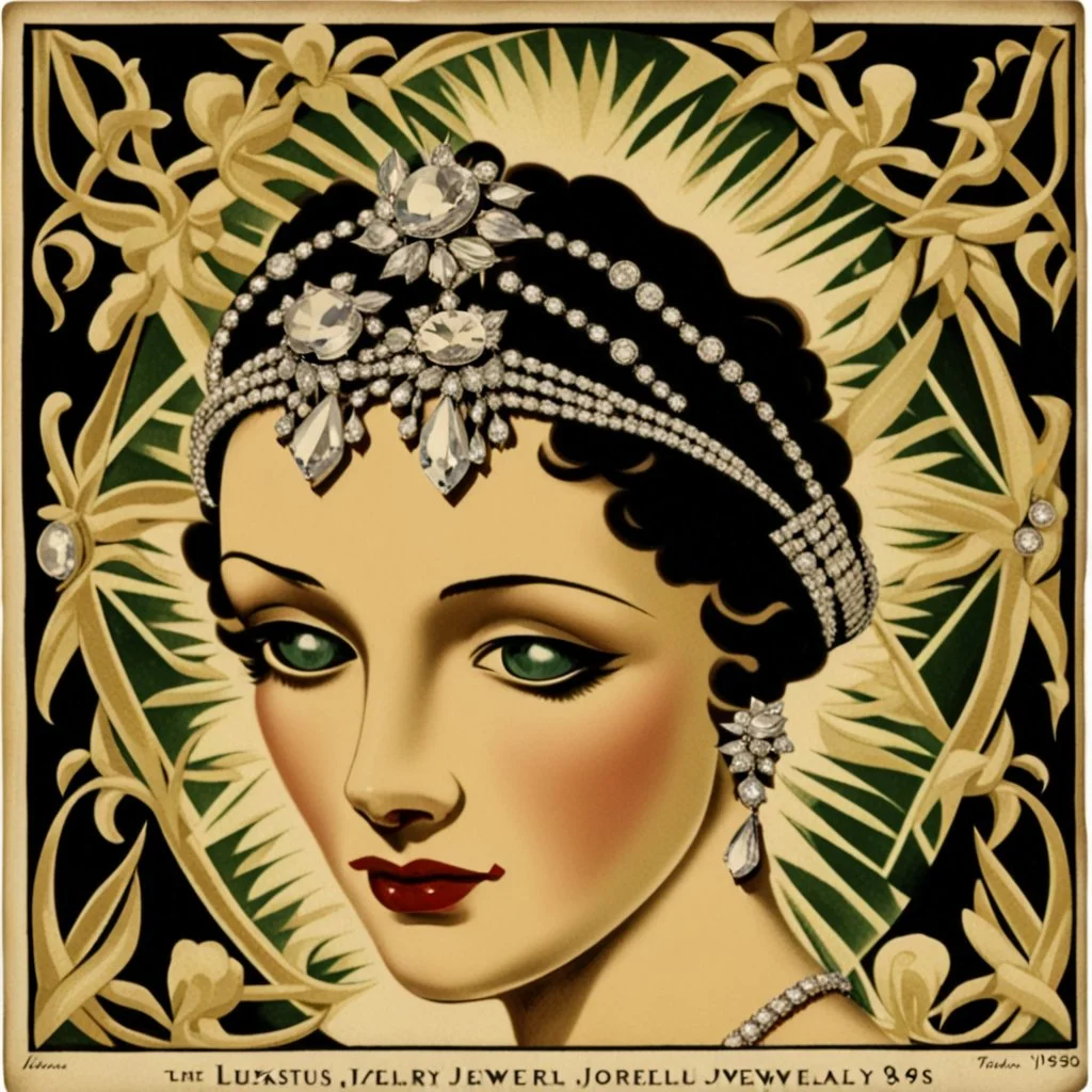 luxurious jewelry from the 1930s
