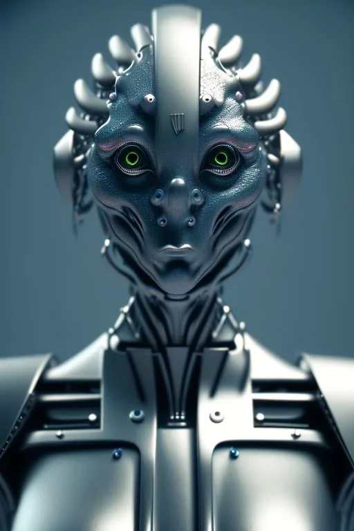 humanoid, 8k, finely detailed, photo realistic.