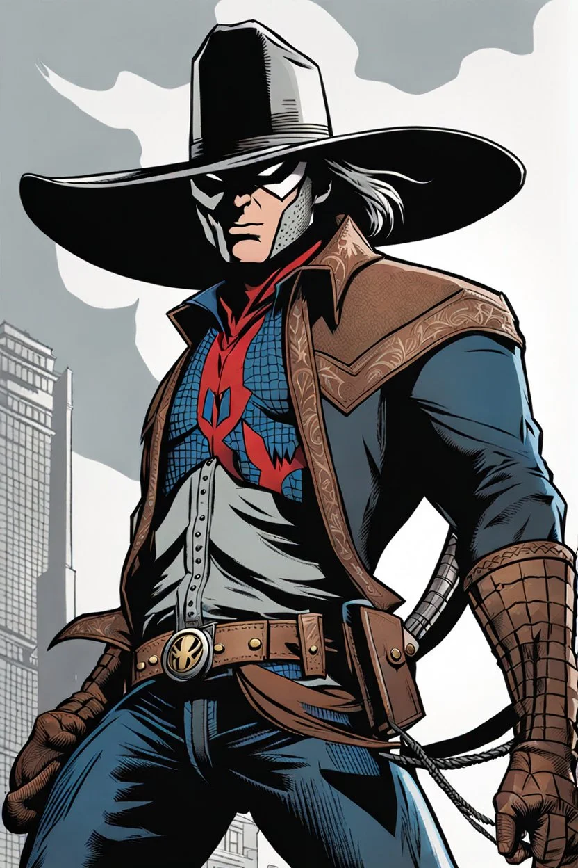Cowboy-inspired version of Spider-Man