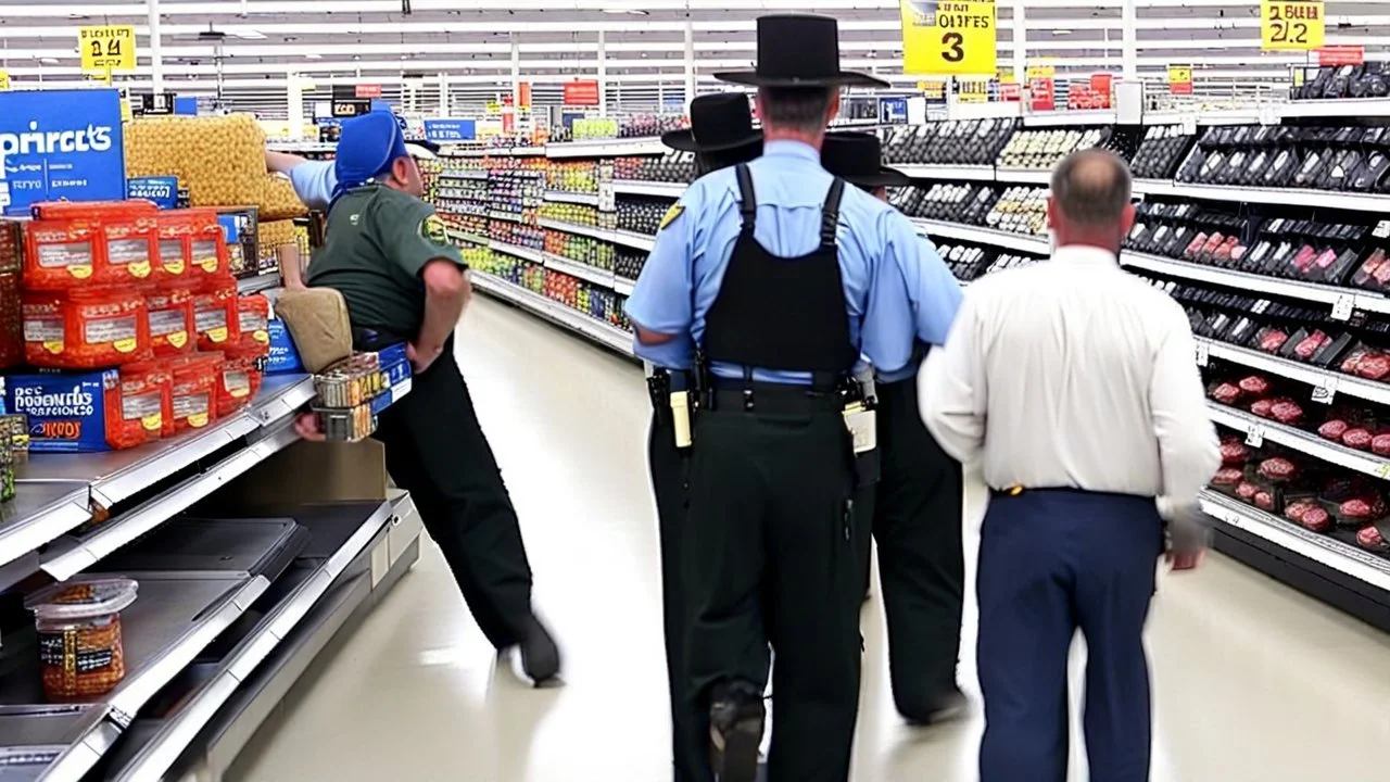 Amish caught in walmart electronics