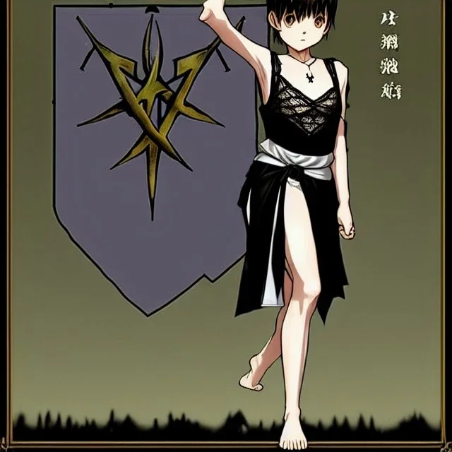 Realistic photo short hair boyish boylike (boyish face) beautiful cleavage lace neckline (short mens haircut) amulets of evil forces on neck (thin waist) (wide hips) lacy nightgown (girlish room of black magic) (symbols of evil black magic and evil force on the walls) (conjures using black magic and the help of the forces of evils) (with women's furniture, cosmetics, hangers with dresses and bras)