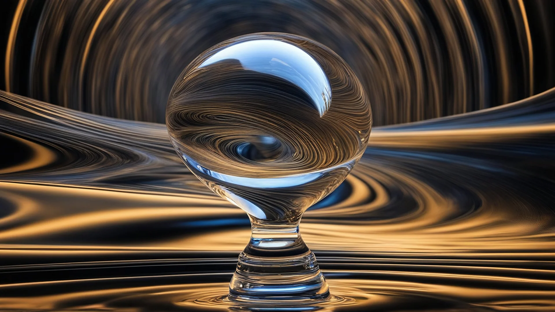 Exciting photograph that works like an escape from the world, and works as a world to escape to, dreams of vintage composition, extreme 3D water drop art of a hyper surrealism, abstract, lines speed lines motion blur, geometric path, lines of force, flux, beautiful, mysterious, scintillating, fluid