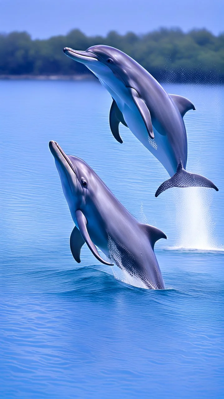 Dolphins are social animals and they live in groups called pods. Pods can range in size from a few individuals to hundreds of dolphins.