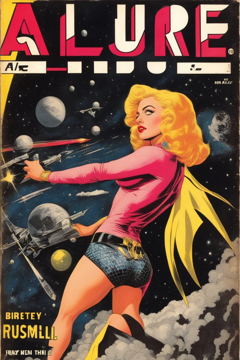 [mix Madonna and Britney's allure] You’d think this was a Steve Ditko cover but it’s actually by Pat Masulli (pencils) and Rocco “Rocke” Mastroserio (inks) from Out of This World #9, published by Charlton Comics, August 1958.