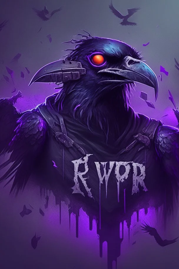 Twitch horror banner gaming crow