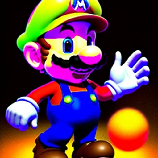 Ultra detailed fullbody Portrait in oil on canvas of Mario Nintendo game character ,extremely detailed digital painting, extremely detailed face,crystal clear Big glowing eyes, mystical colors ,perfectly centered image, perfect composition, rim light, beautiful lighting,masterpiece,8k, stunning scene, raytracing, anatomically correct, in the style of robert e howard and Wizyakuza and Ohrai Noriyoshi and Simon Bisley and uncannyknack