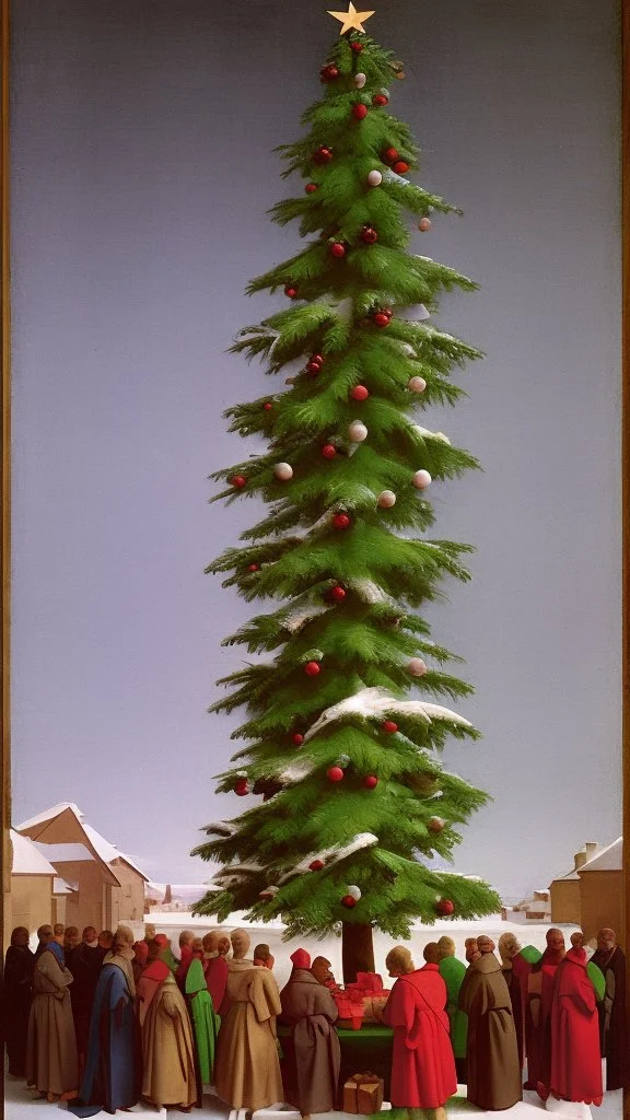 christmas tree by pontormo