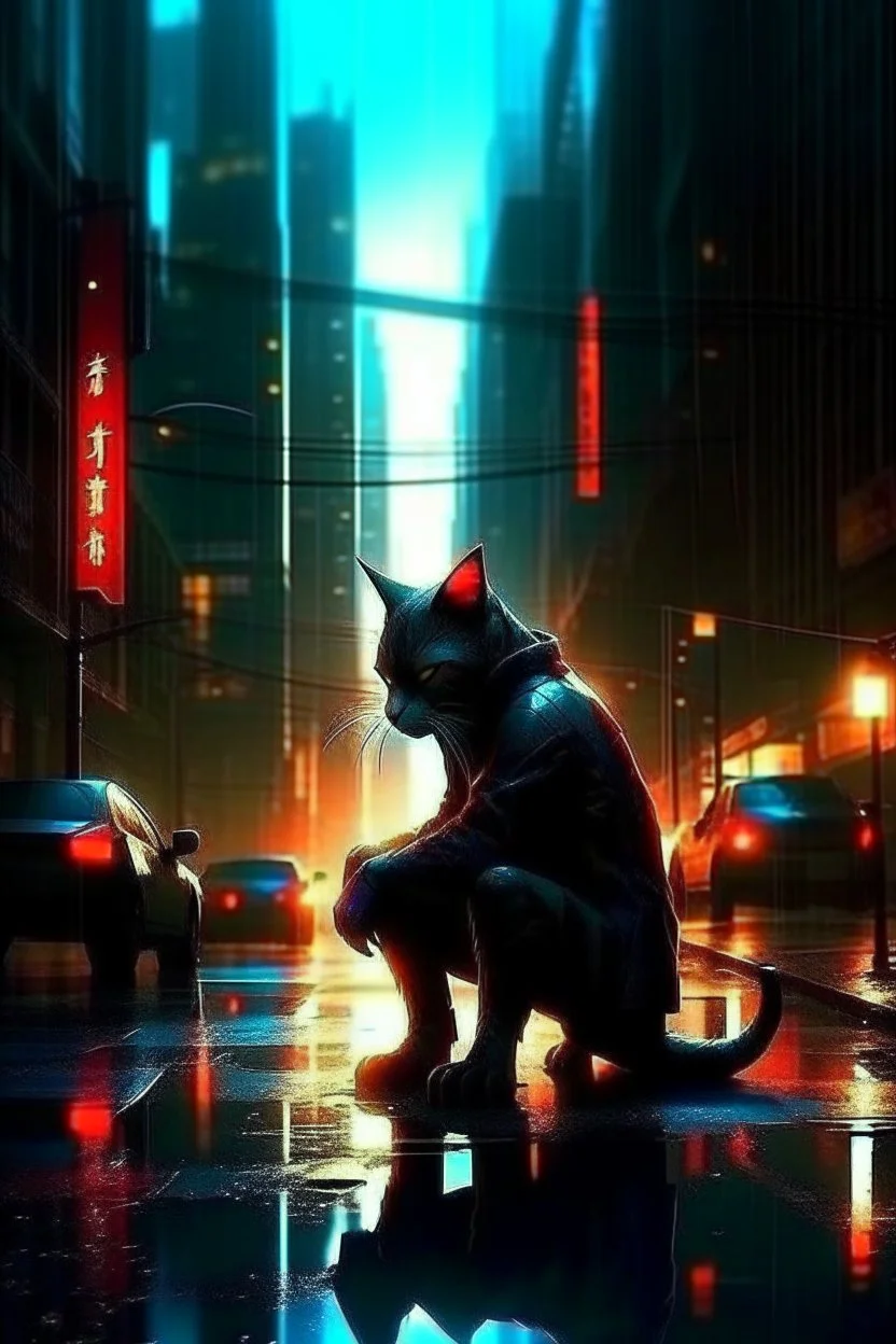 spider man,cat,city,grimm,cyberpunk