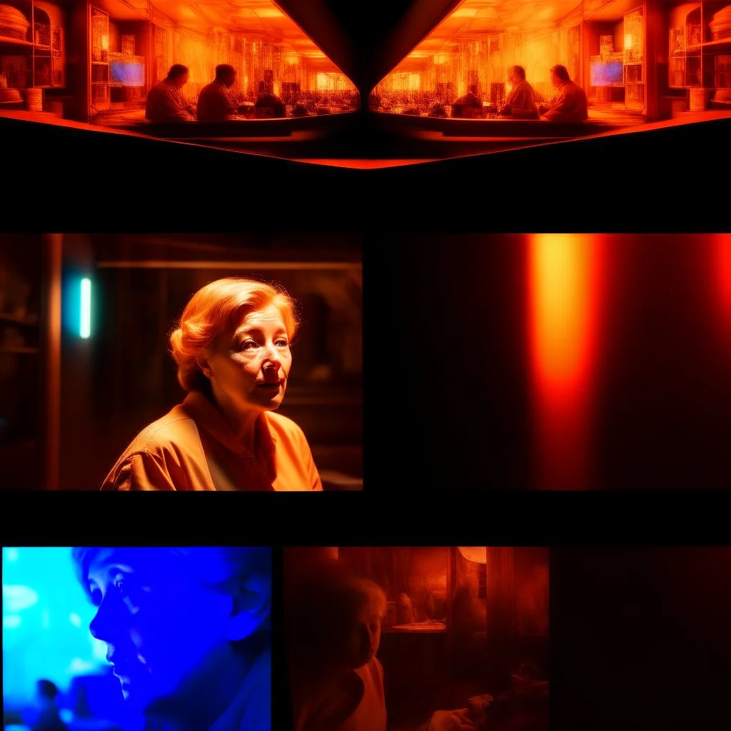 Masterpiece1:3, award-winning, highest quality, in the styles of Moebius and Jean Giraud, with a very realistic cartoony style. Subject: Comic Book Time Lapse (Masterpiece) vintage photos glued into a comic book arranged in panels of the same woman, in the top left panel the woman is a (hyperrealistic:1.7) young, slender and attractive, then, in each picture going horizontally a time lapse occurs as she grows (ugly:1.6) old, sadder, more depressed and fatter,Fujifilm XT3, Fujifilm Velvia 50