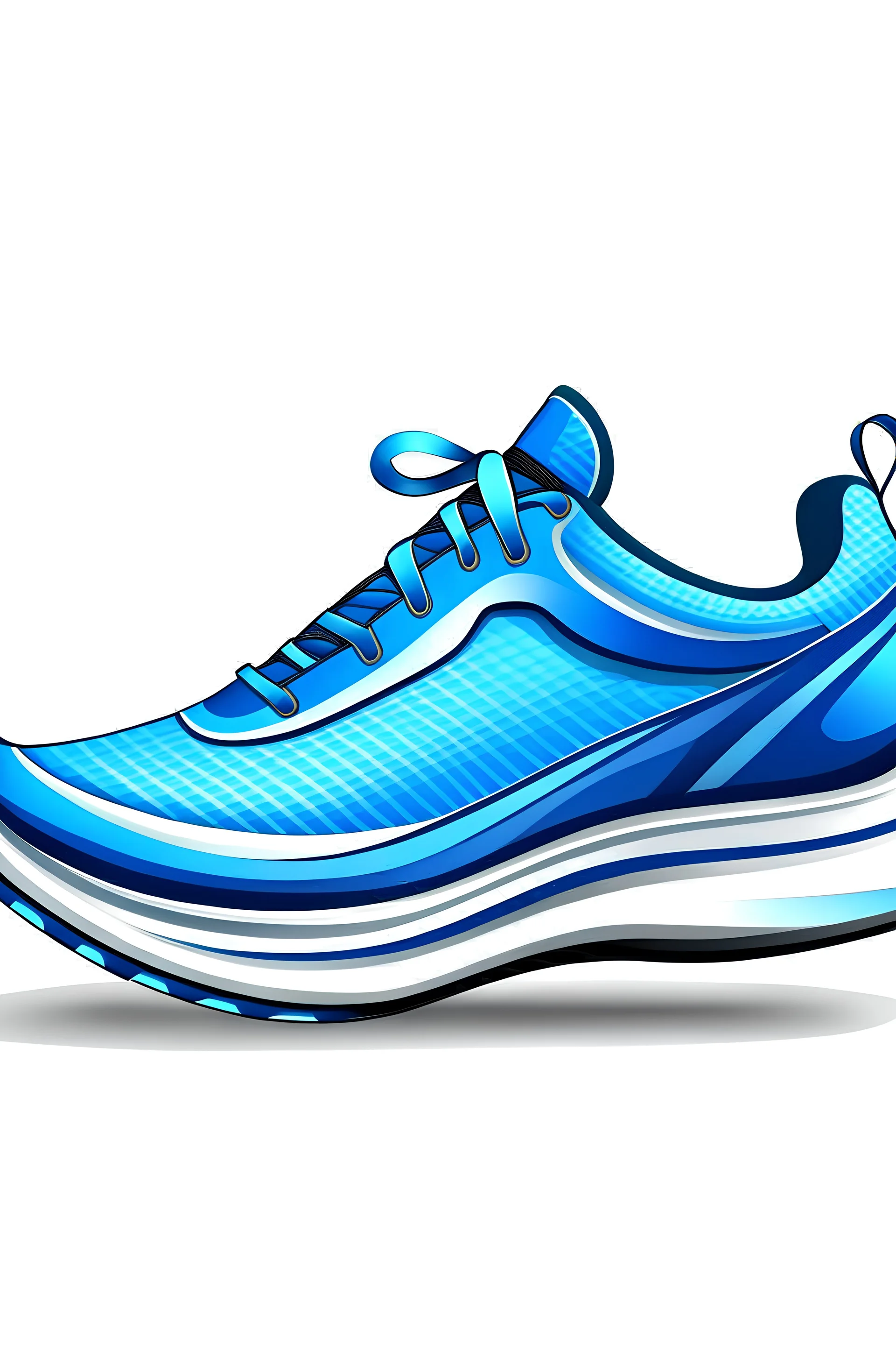 create a jogging shoe image