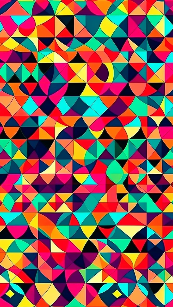 psychedelic geometric pattern