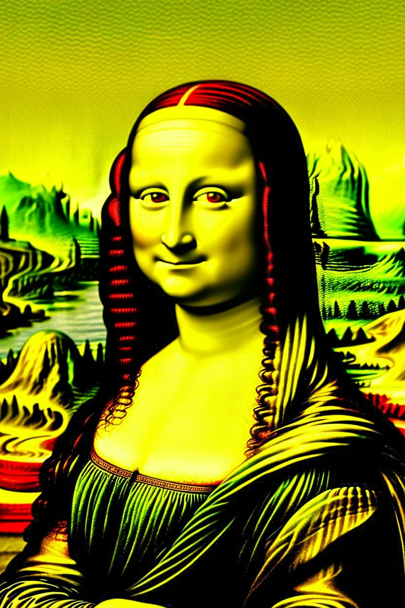 mona lisa if she was stereotypically german