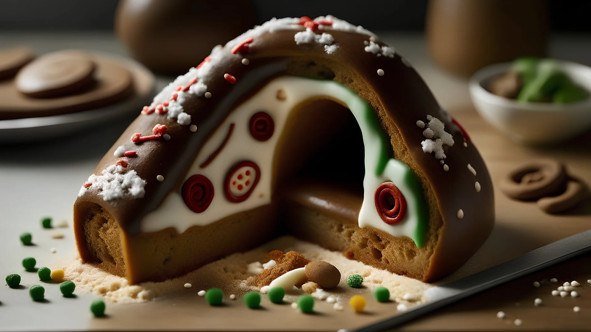 Gingerbread interior