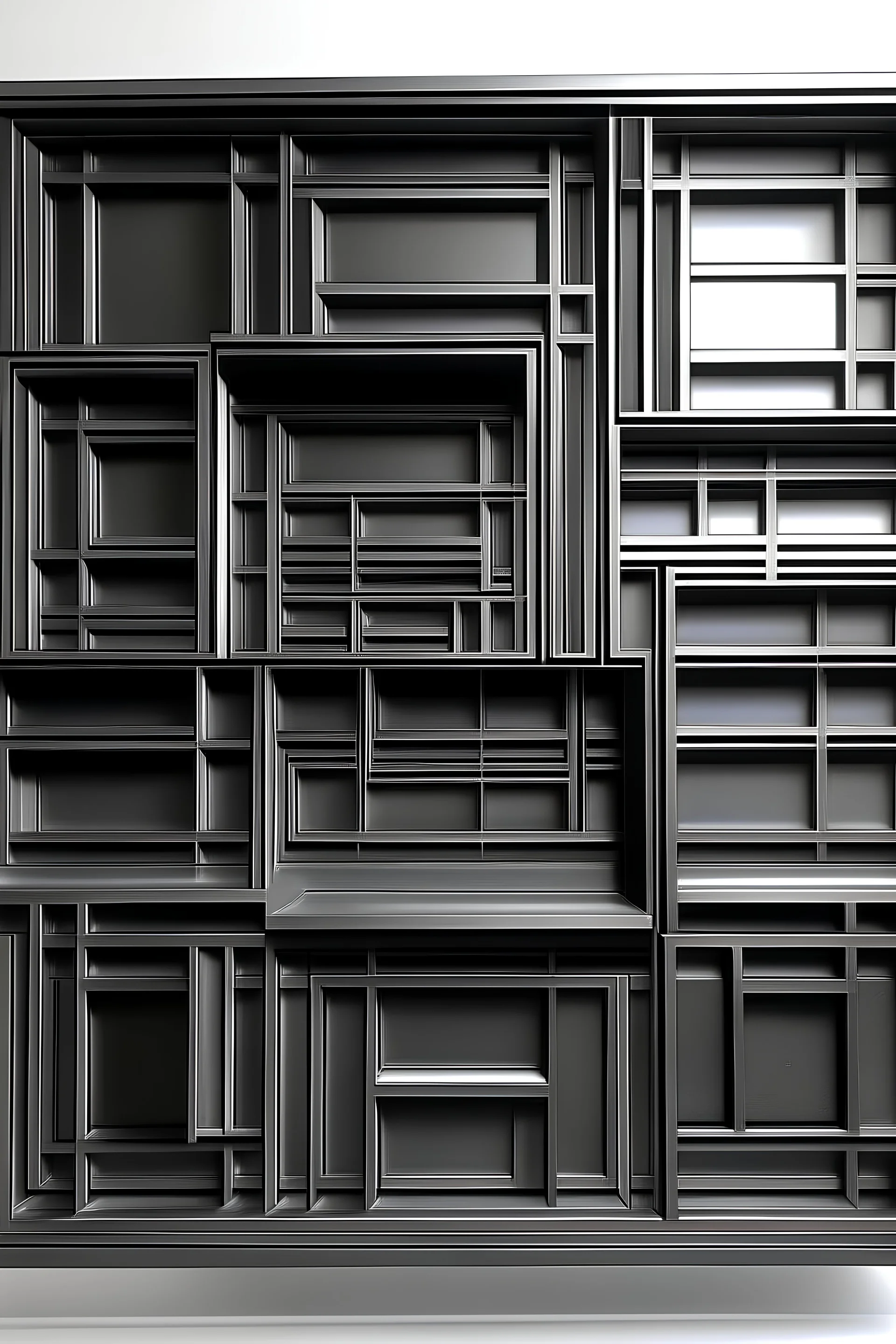 gestalt modern relief nine square grid proximity