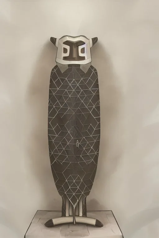 north american inuit totem pole