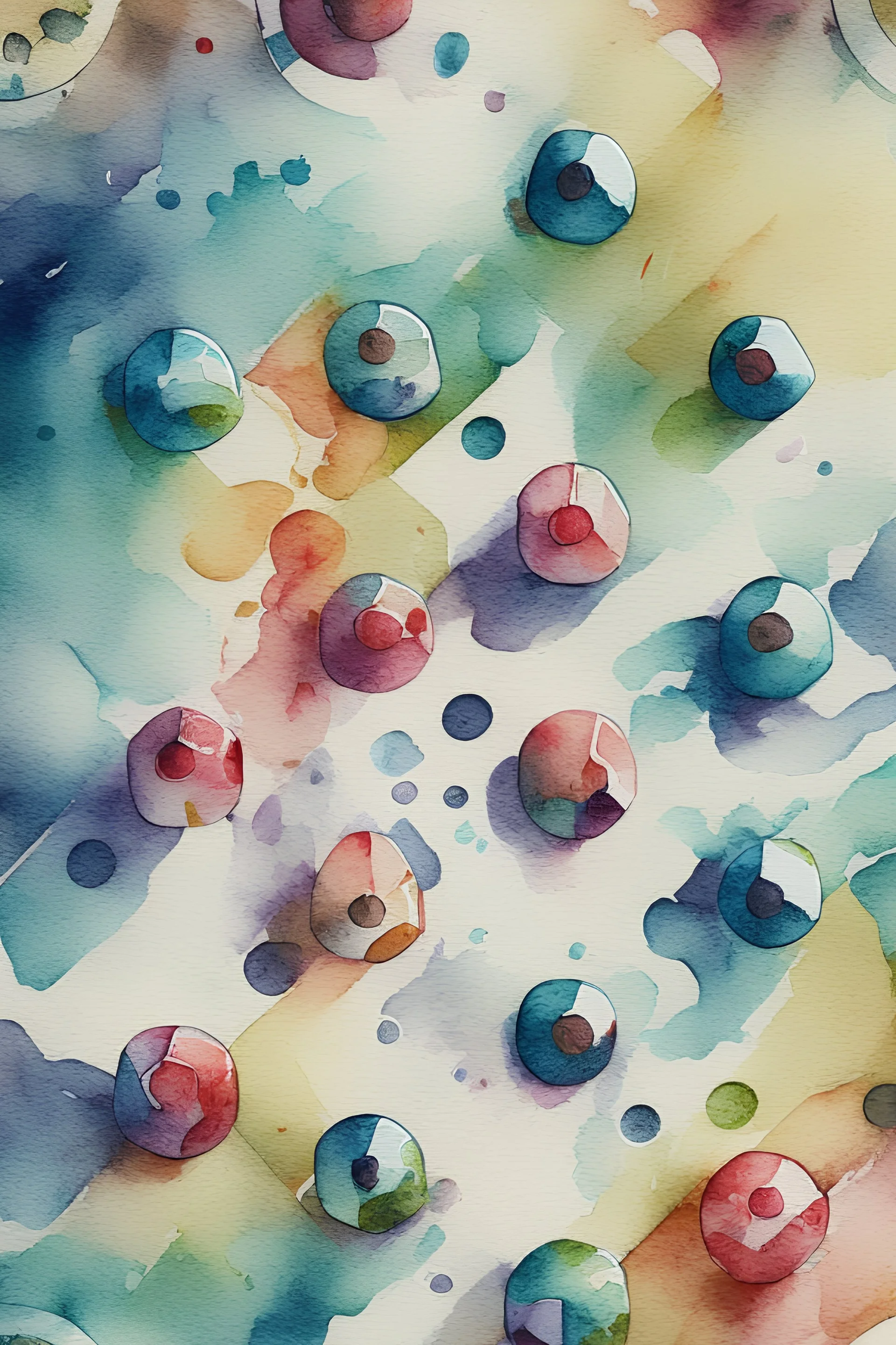 game,,watercolor ,pattern,4k