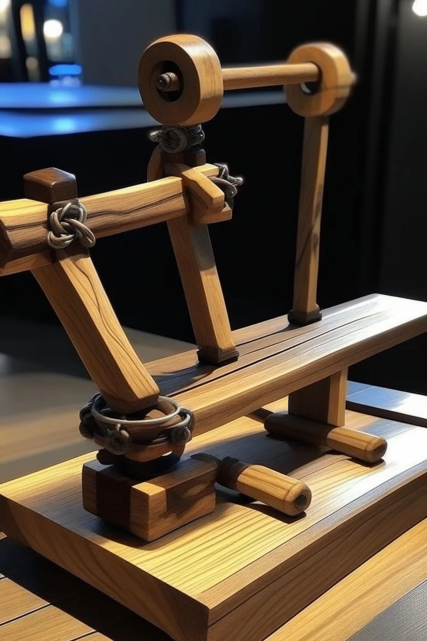 hand crafted catapult style of videogame Kena