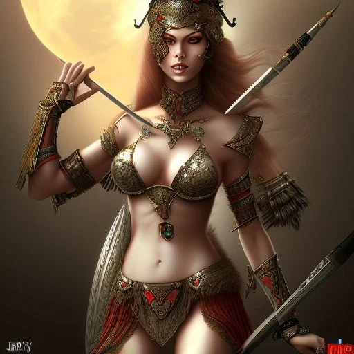  Sexy women Warrior goddess