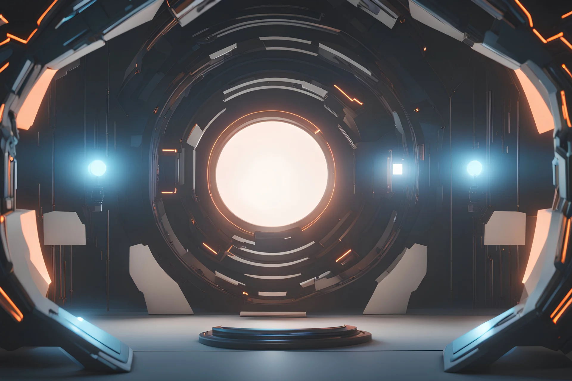 portal connect to web3, Cinematic smooth, Blender, octane render, high quality, High resolution