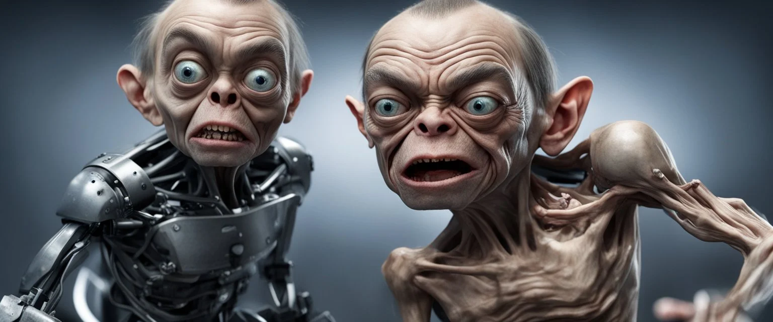 terminator mr bean gollum